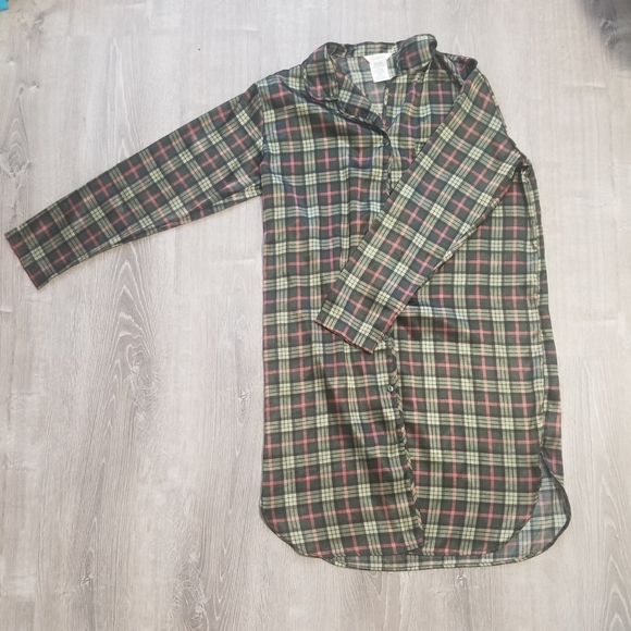 Vintage plaid nightie - Picture 1 of 3